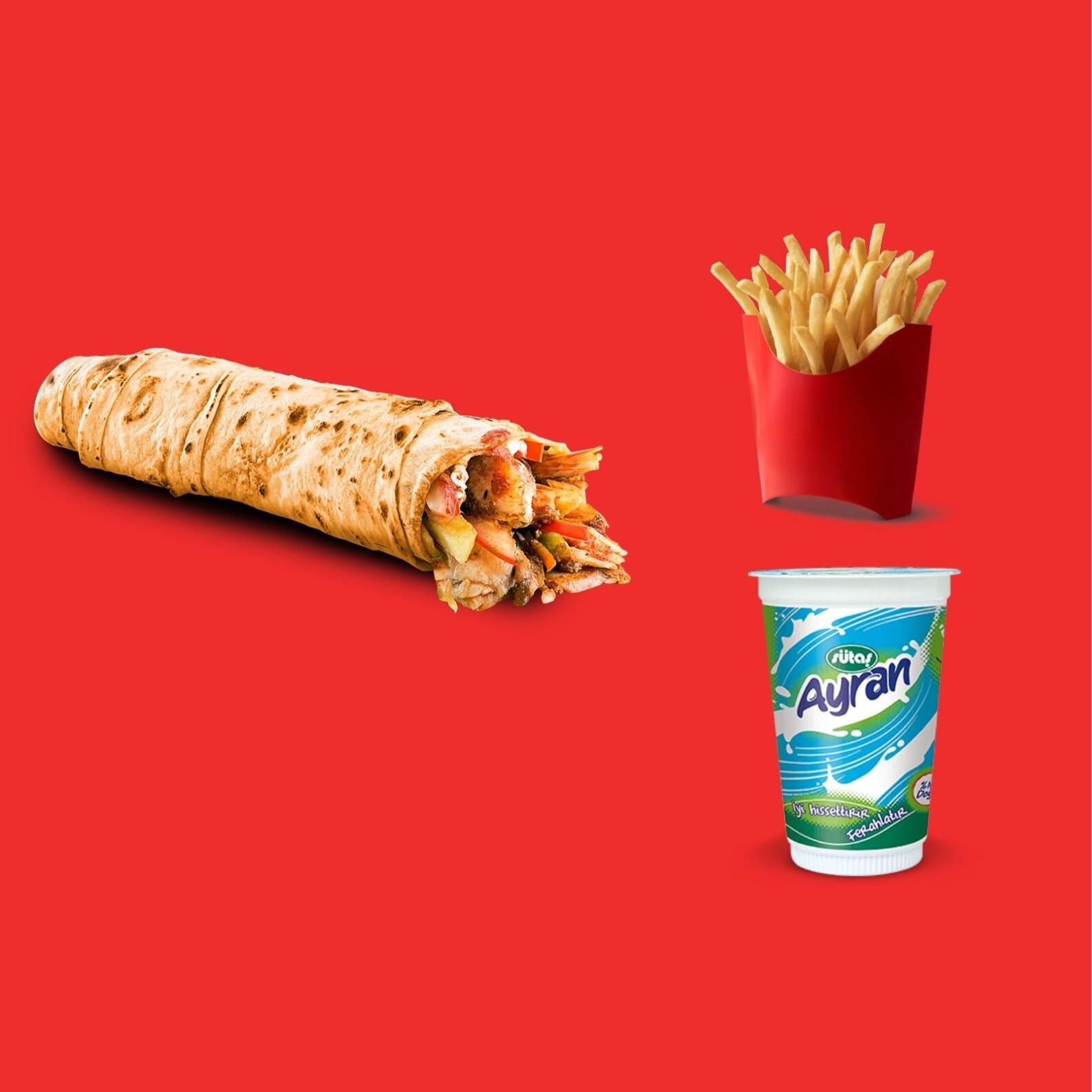 Aytun Hatay Dürüm Menü 1 Ayran