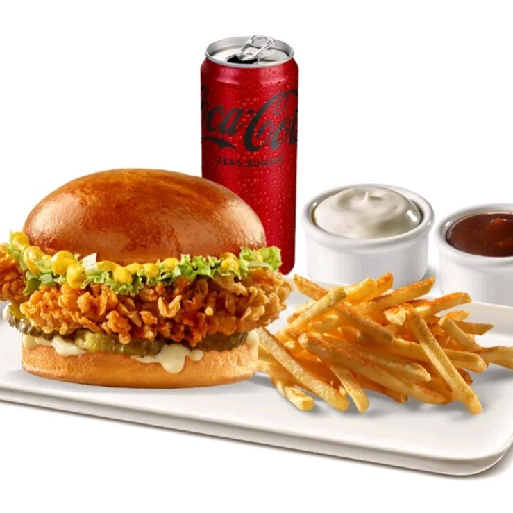 Cajun Burger Menü