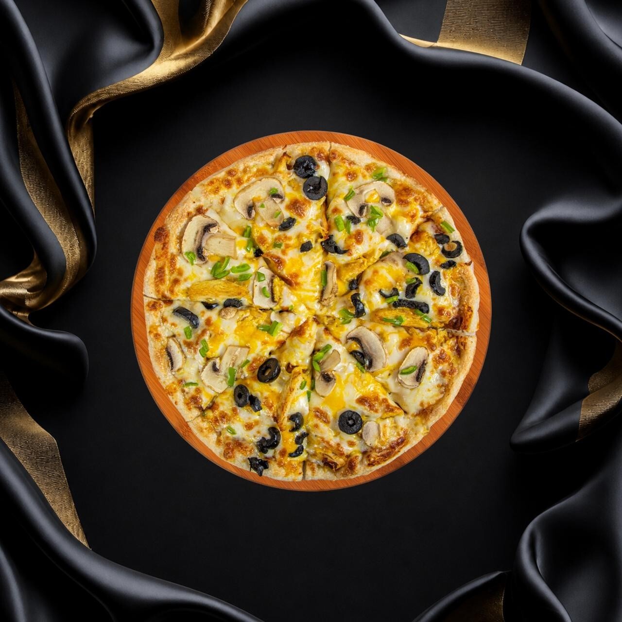 Tavuklu Pizza (1 Kişilik)