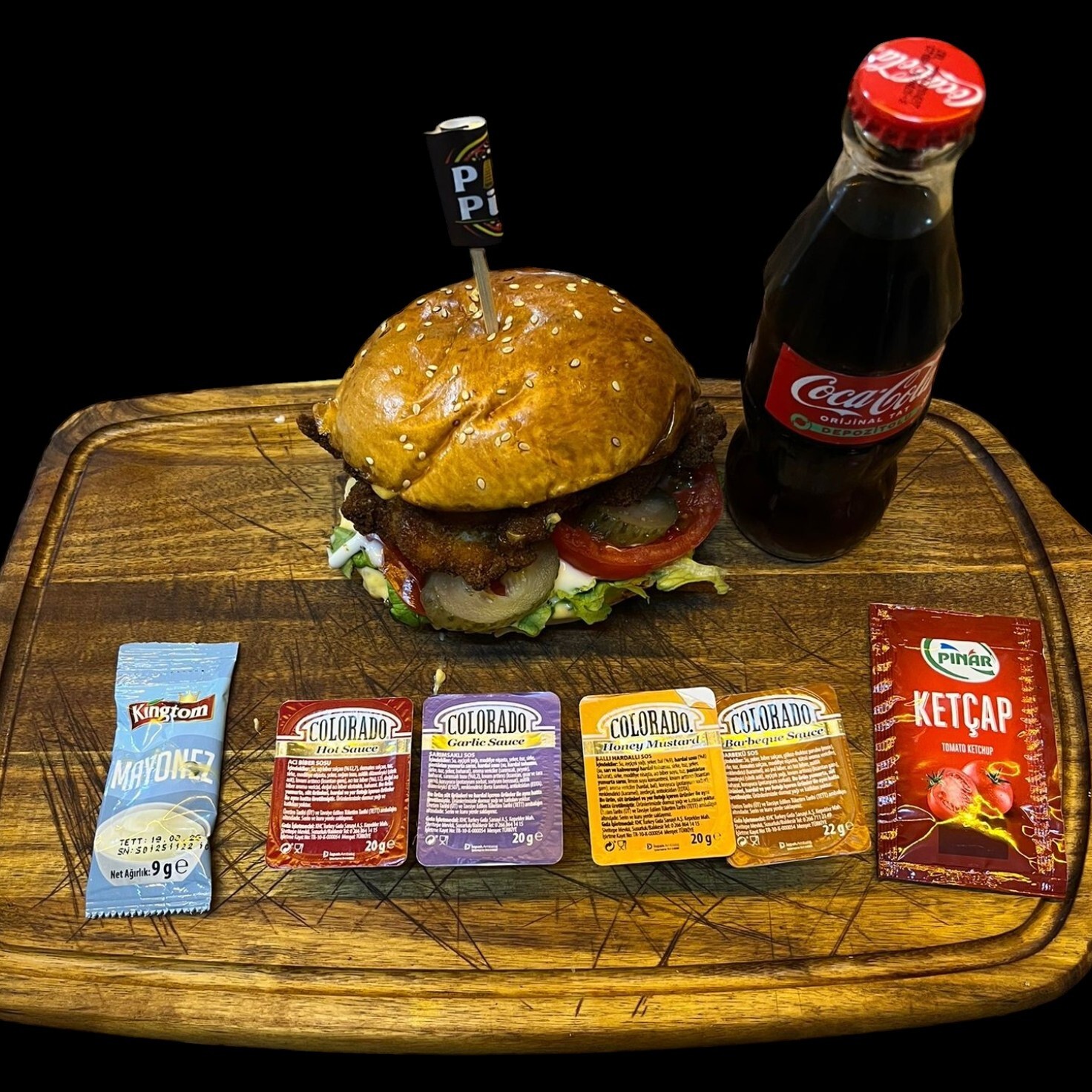 CHİCKEN BURGER