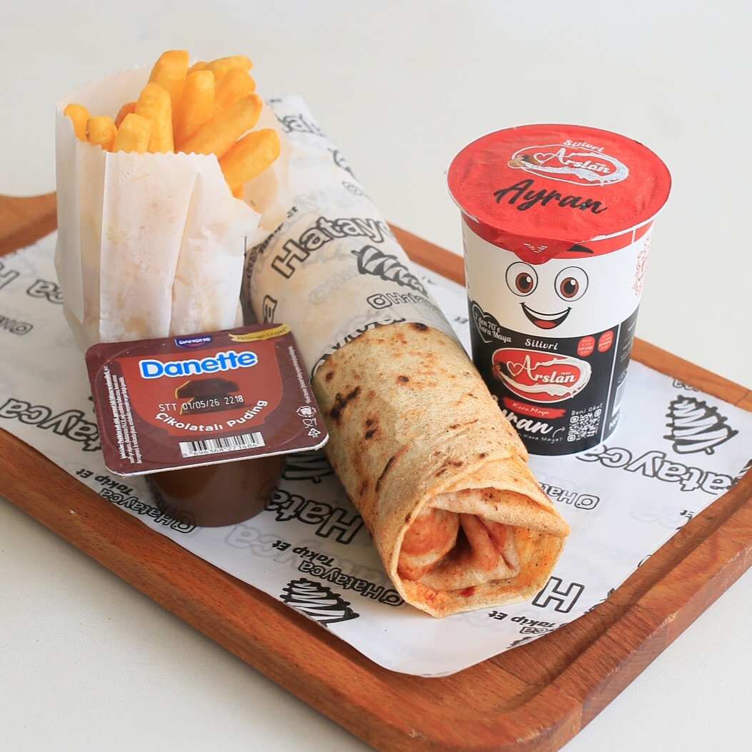 Çedarlı Gurme Ayranlı Menü (120 Gr)