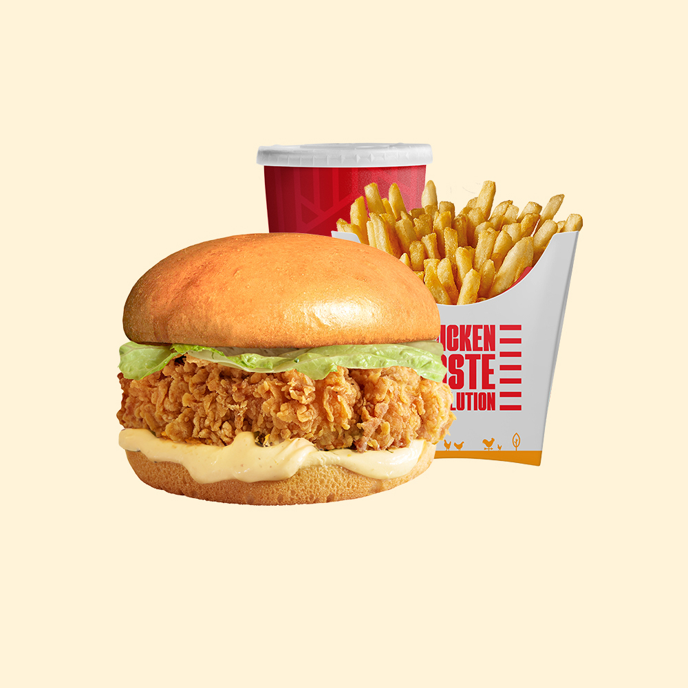 Chicken Burger Menü