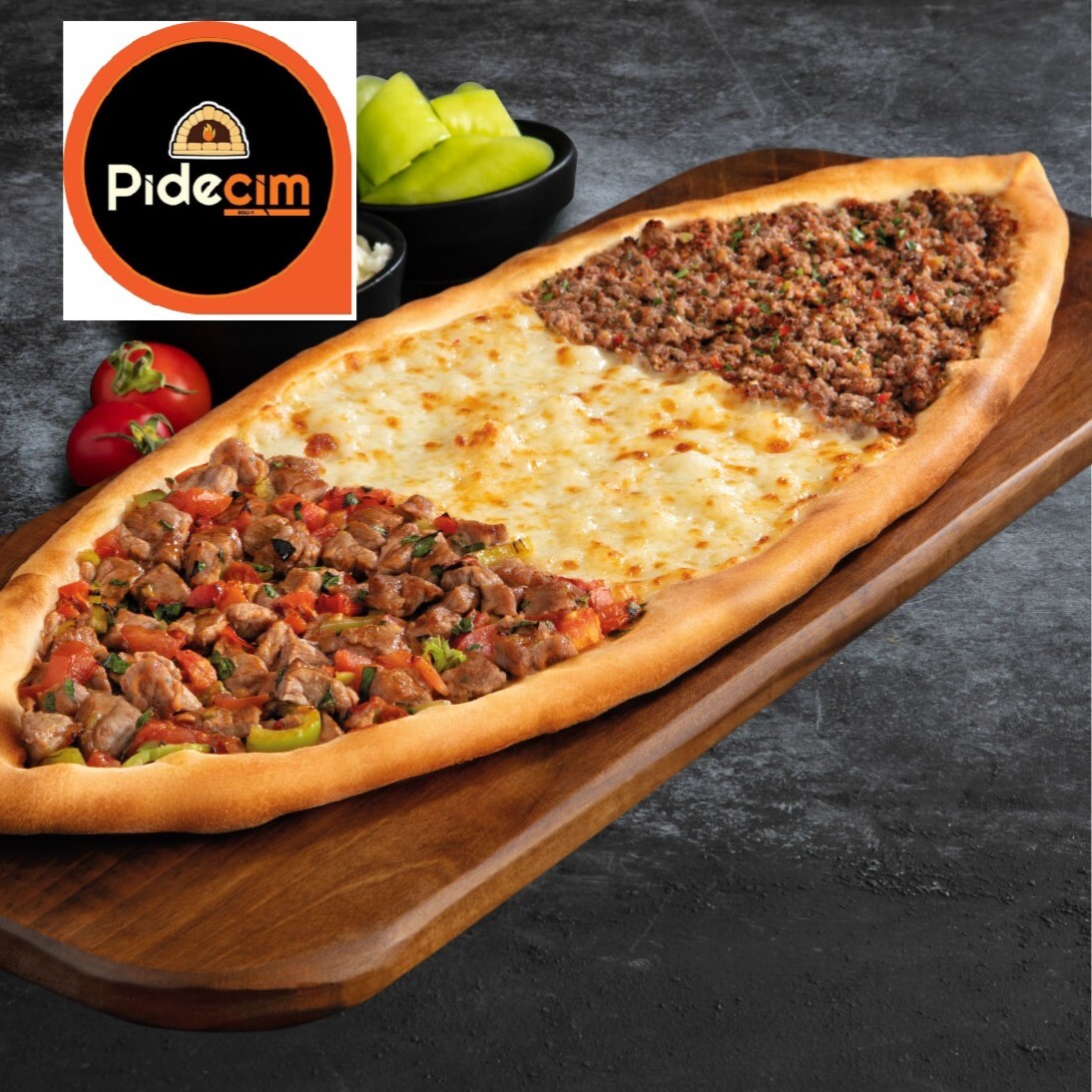Karışık Pide (1,5 Porsiyon)