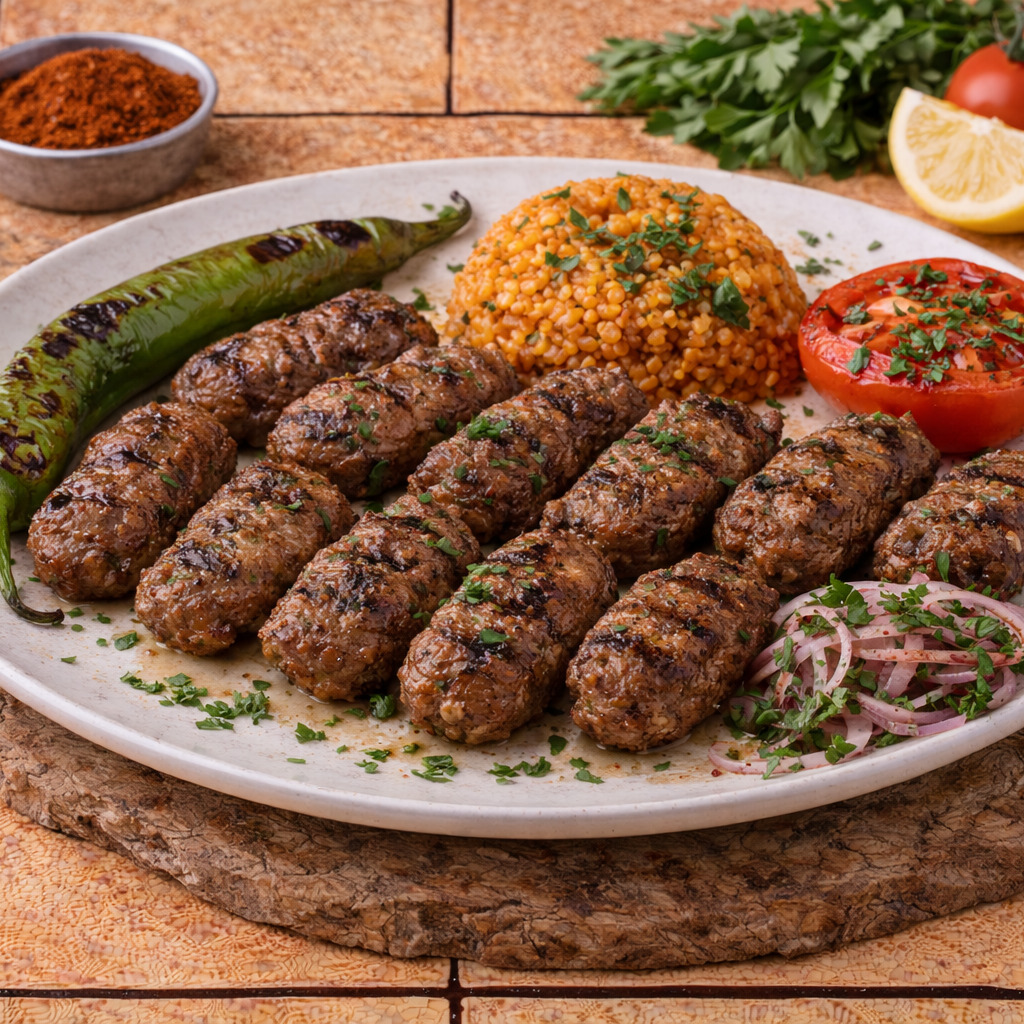 Izgara köfte (Patates Püresi ile servis edilir)