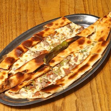 Kuşbaşılı Kolot Peynirli Pide (Açık)