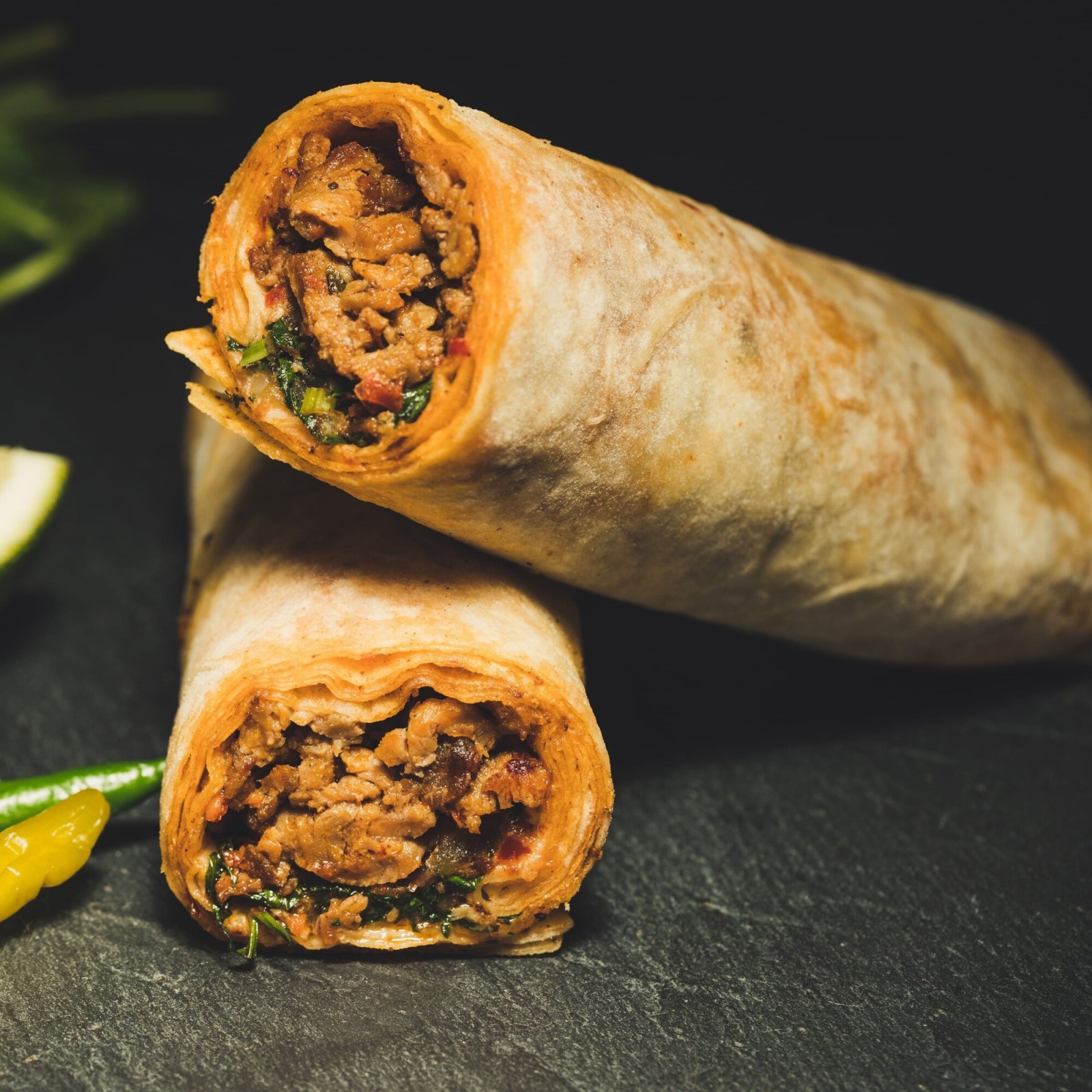 Tavuk Tantuni Menü (110 gr.)