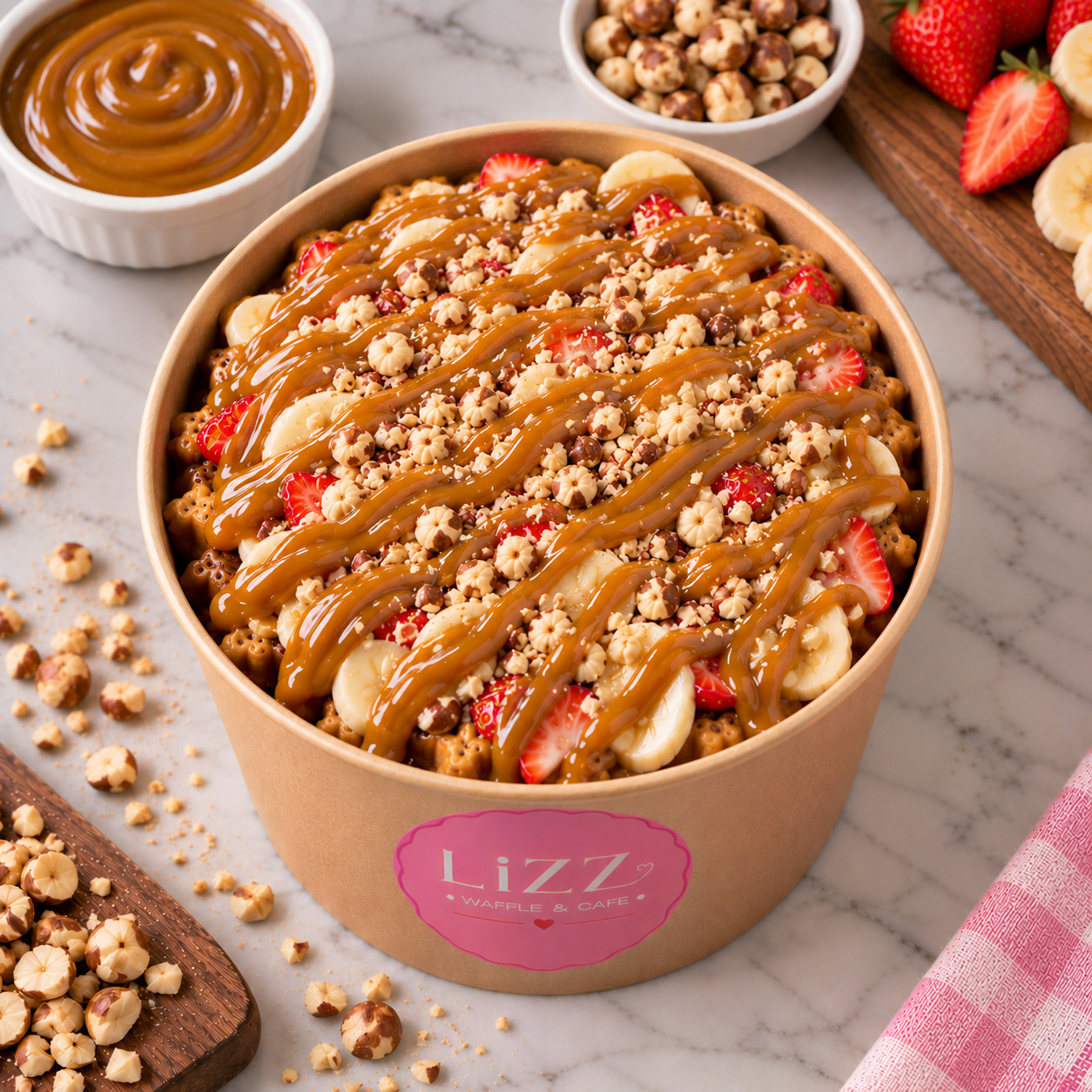 Lizz Karamel Kova Waffle
