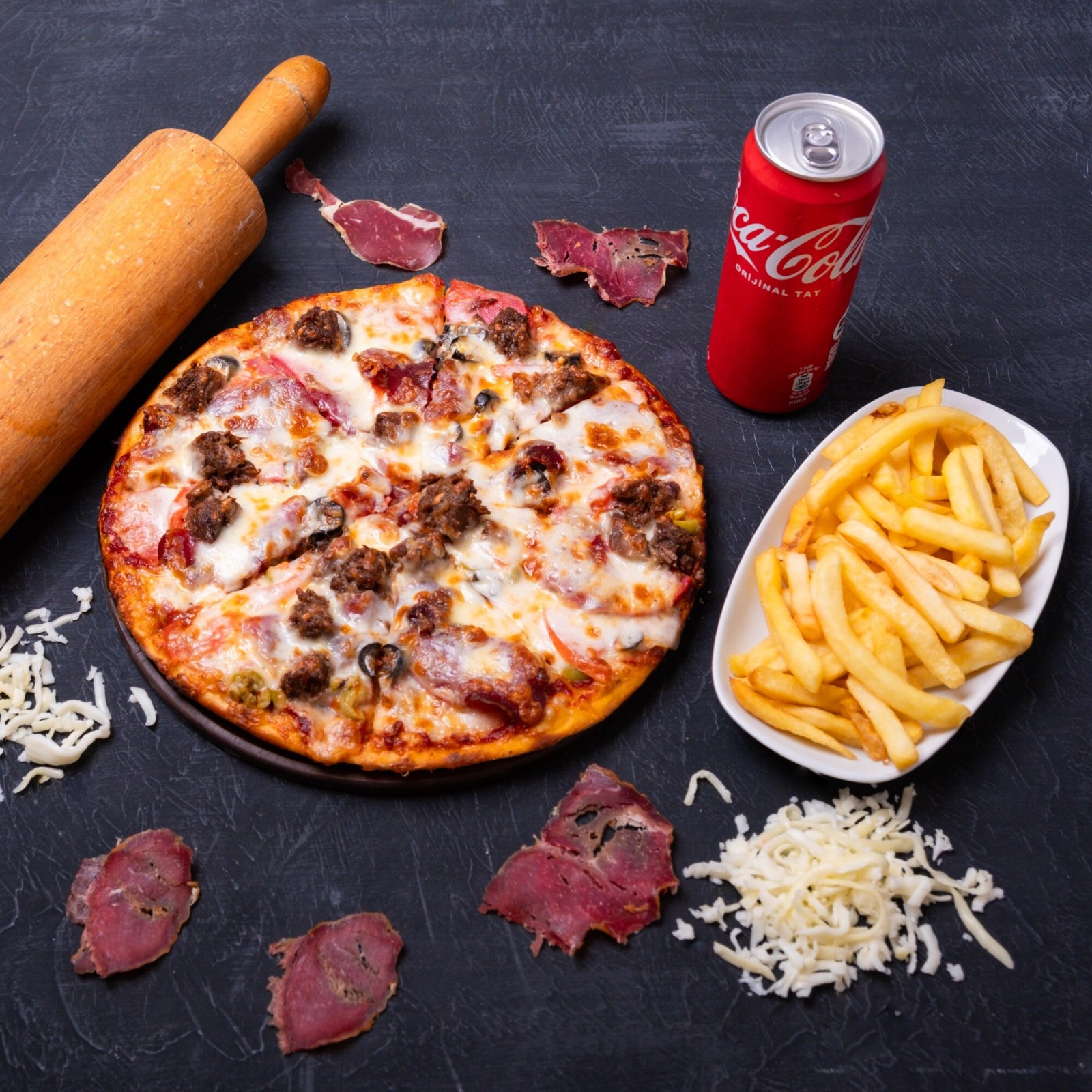 Special Pizza Menü