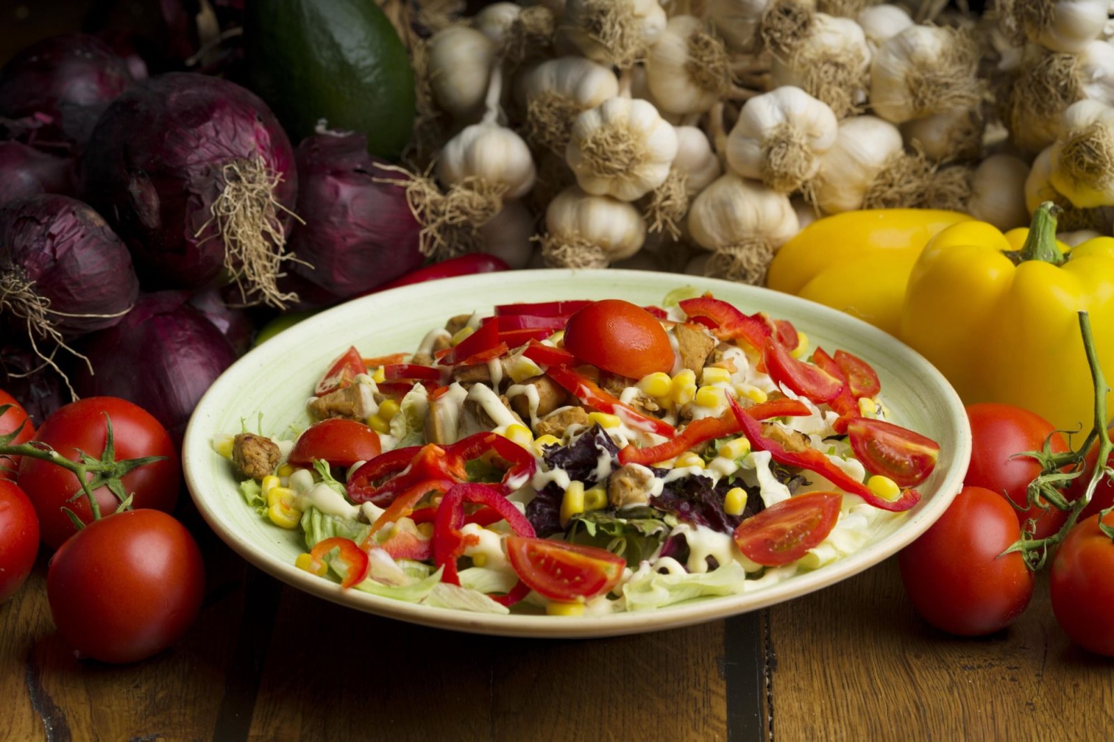 Tavuklu Sezar Salata