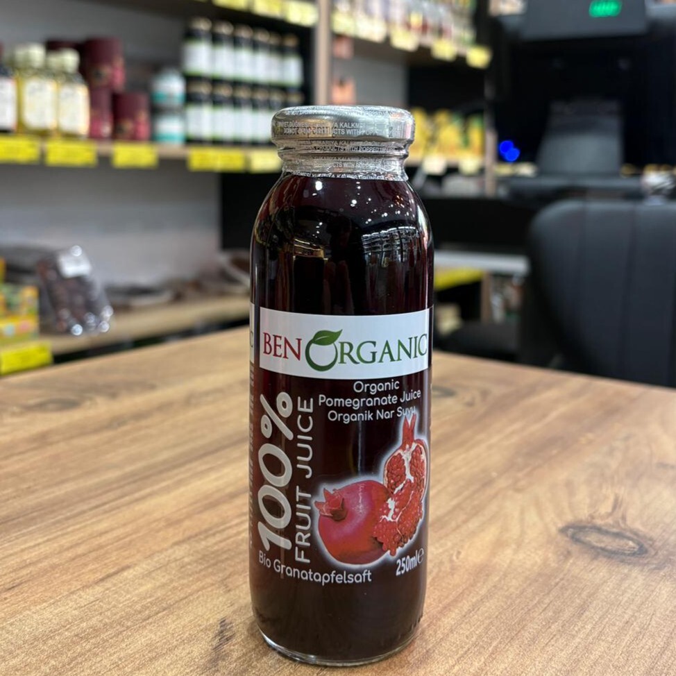 BenOrganic Organik Nar Suyu (250 ml)