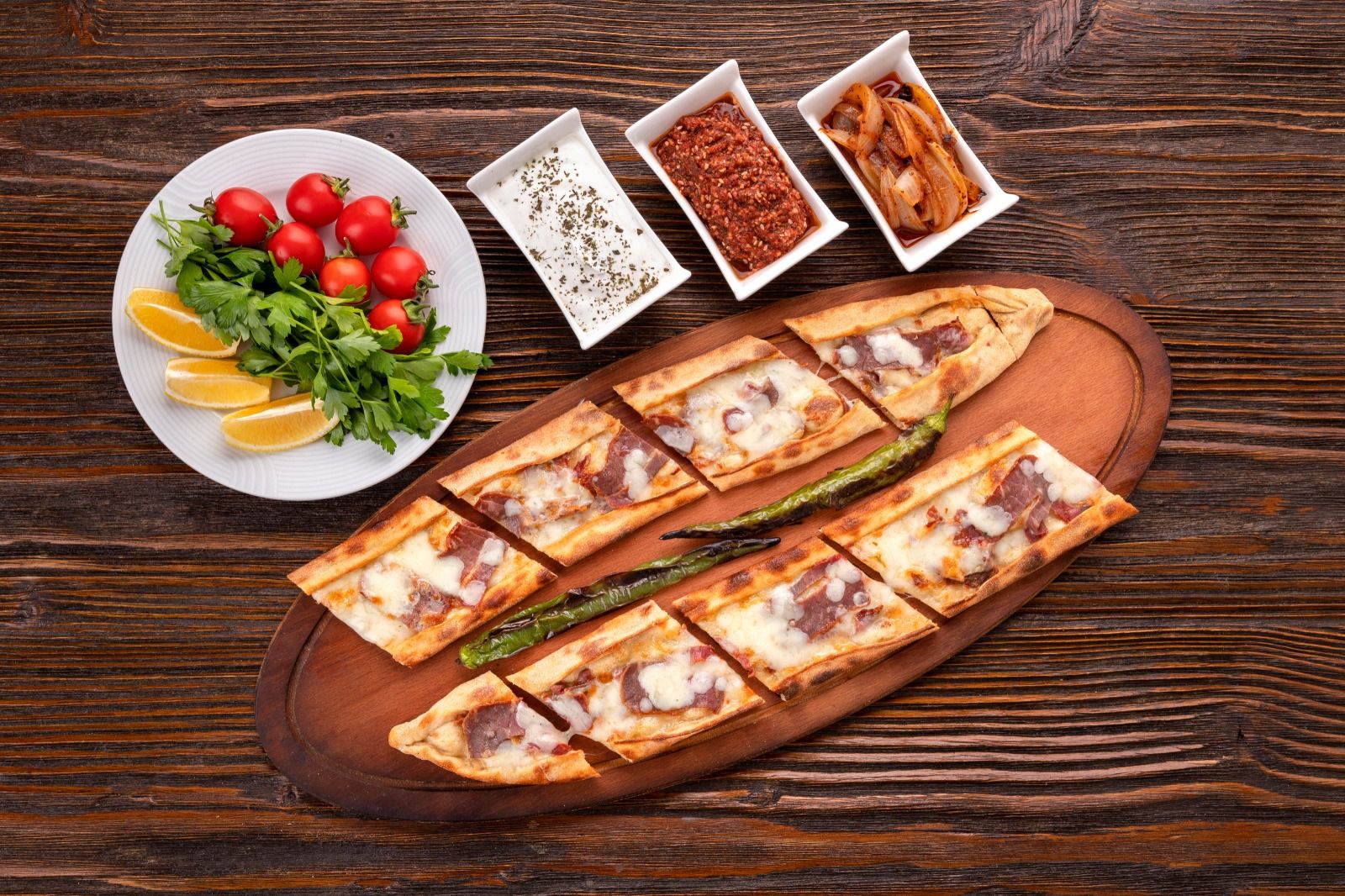 Pastırmalı Kaşarlı Pide (75 cm.)
