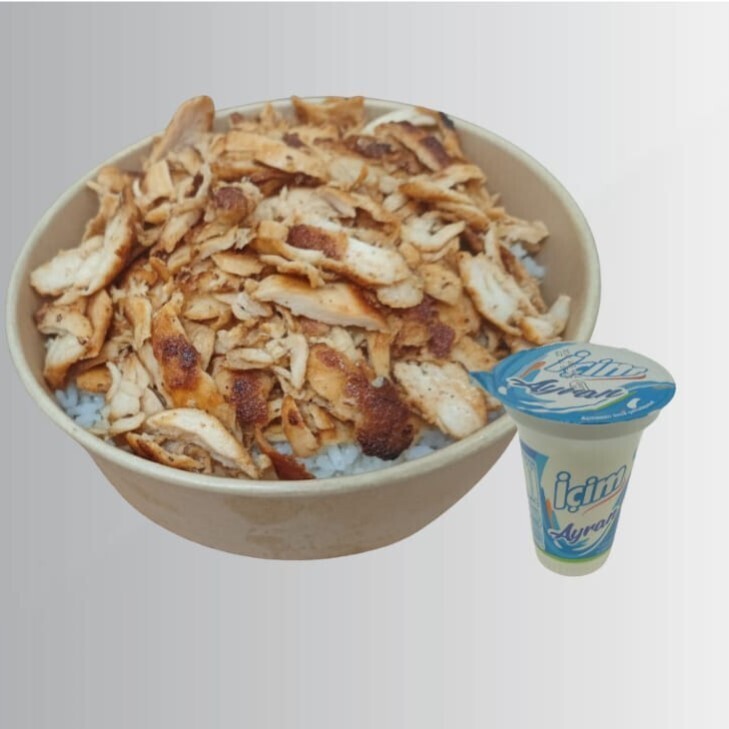 Kovada Pilav Üstü Döner Menü 1