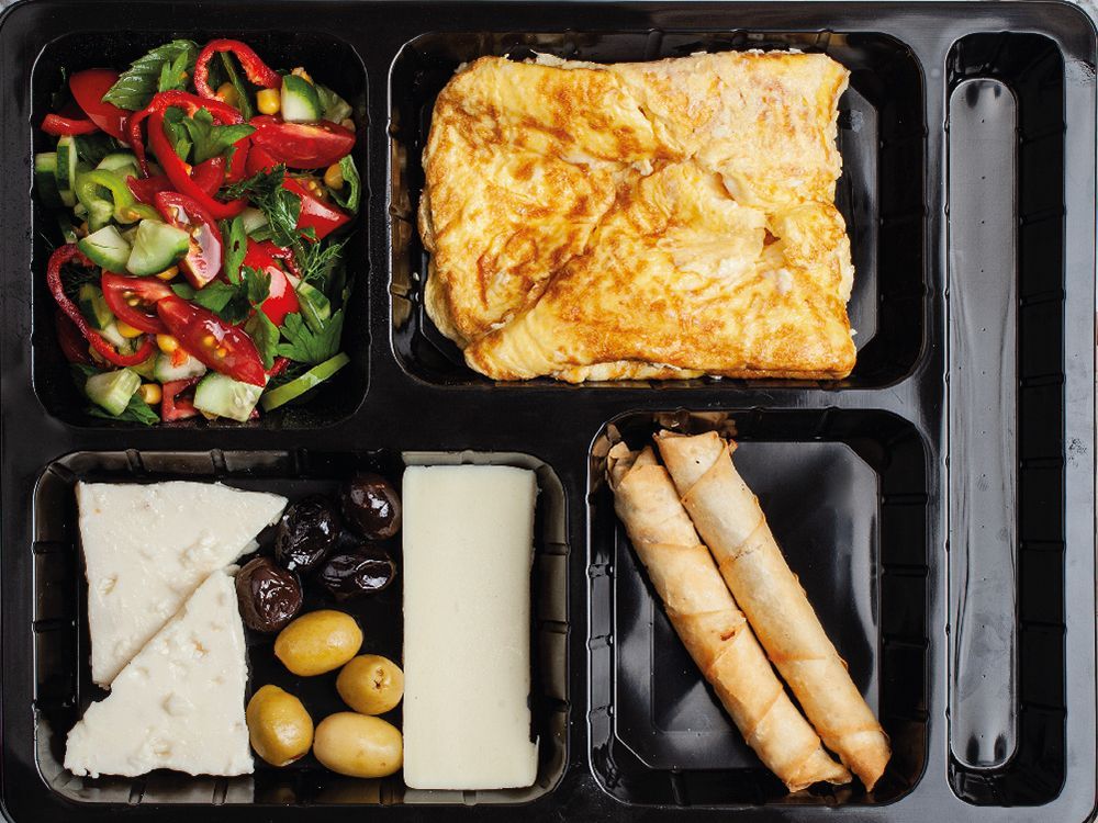 Kaşarlı Omlet Tabağı