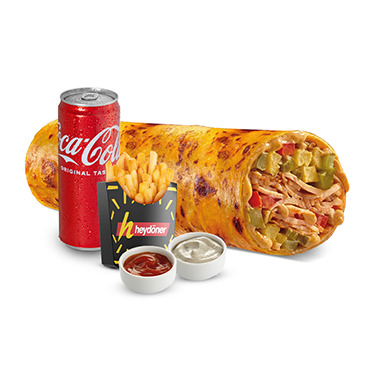 Hey Burrito Menü (180 gr.)
