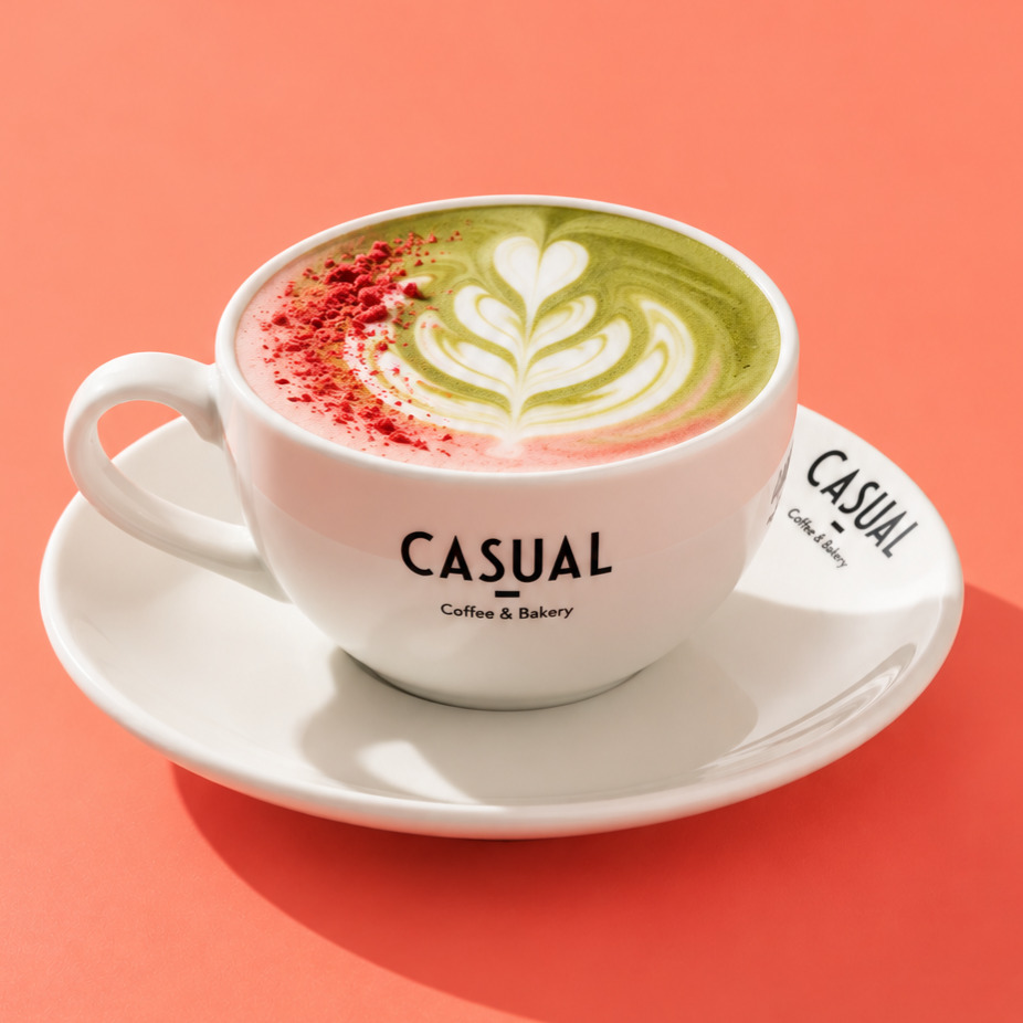 Strawberry Matcha Latte (Sıcak)