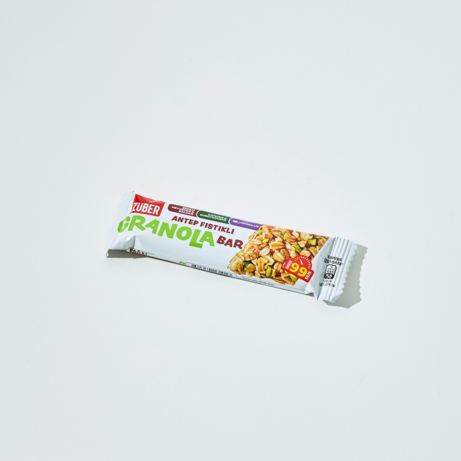 Züber Antep Fıstıklı Granola Bar