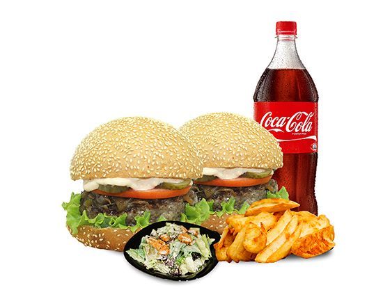2 Kişilik Classic Burger Menü