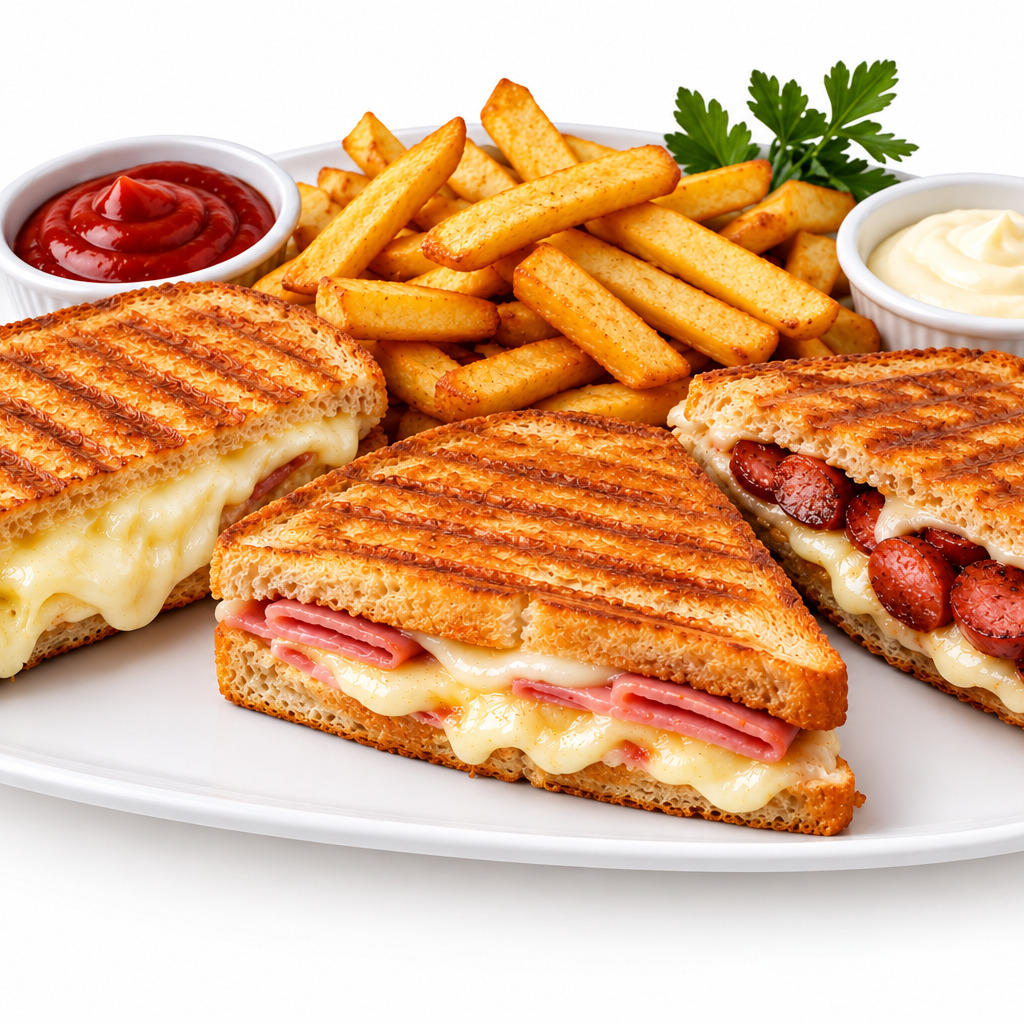 Patatesli Tost Tabağı