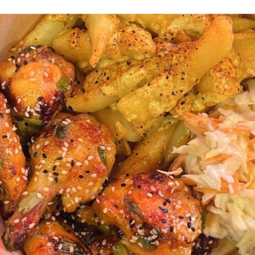Barbekü Soslu Kanat Bowl