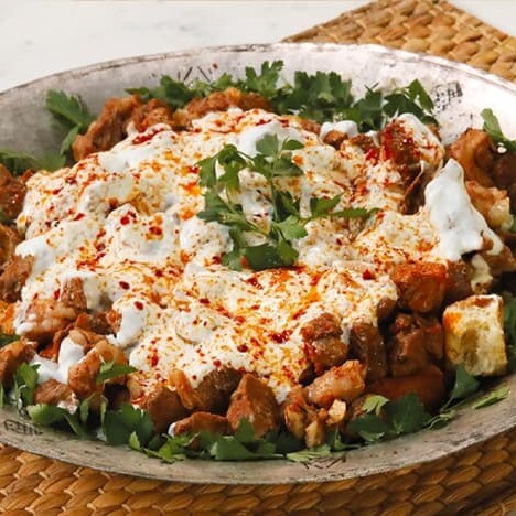 Yoğurtlu Tirit Kebabı