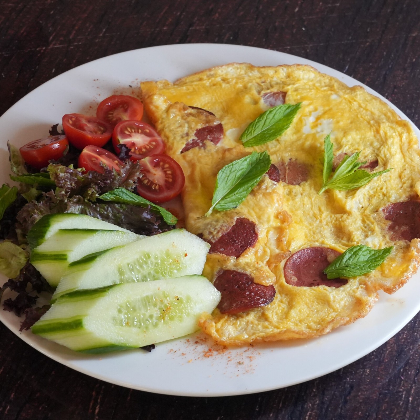 Sucuklu Omlet