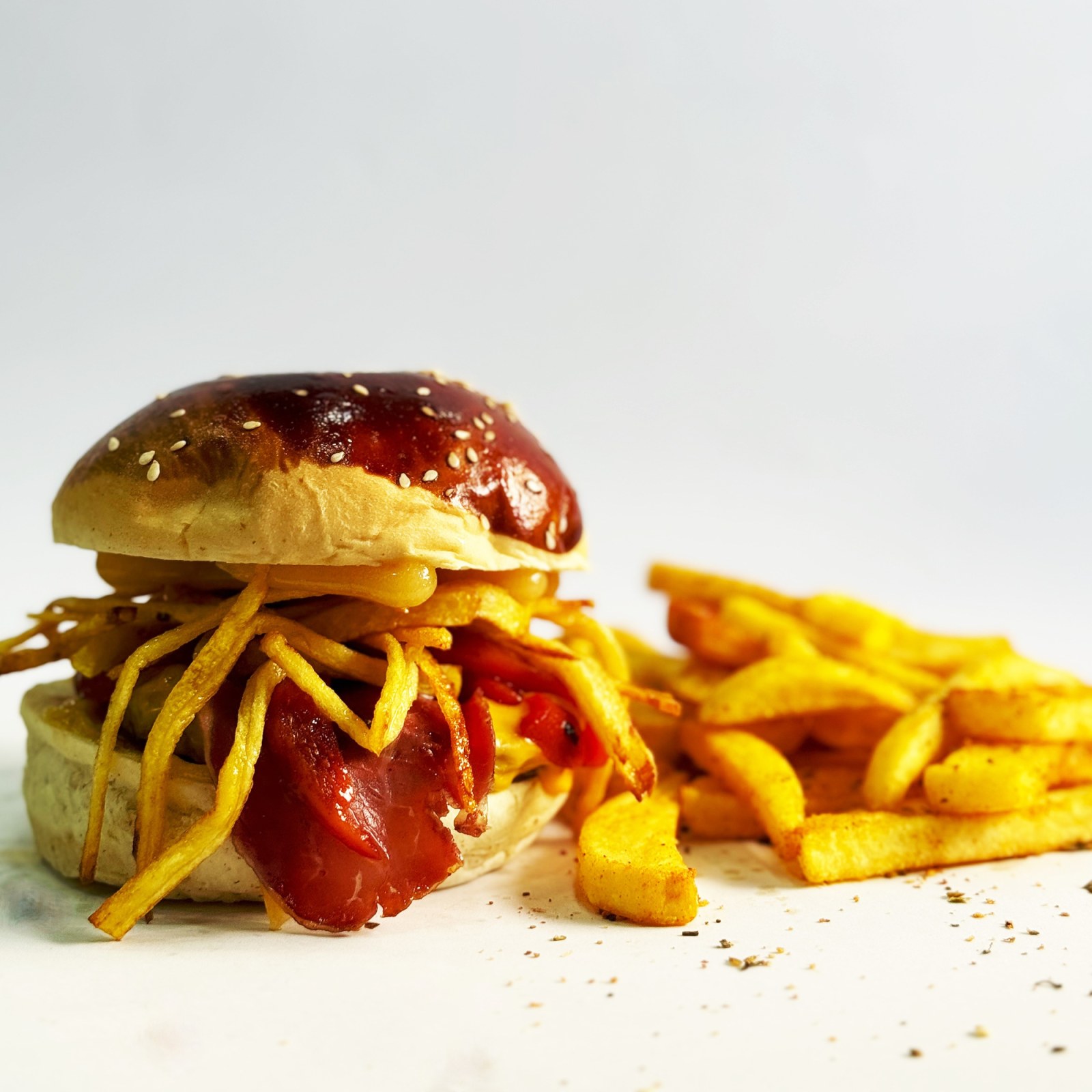 Pastırmalı Et Burger