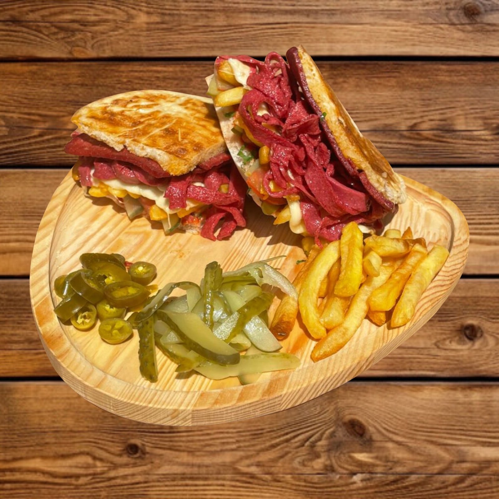 Full Karışık Bazlama Tost