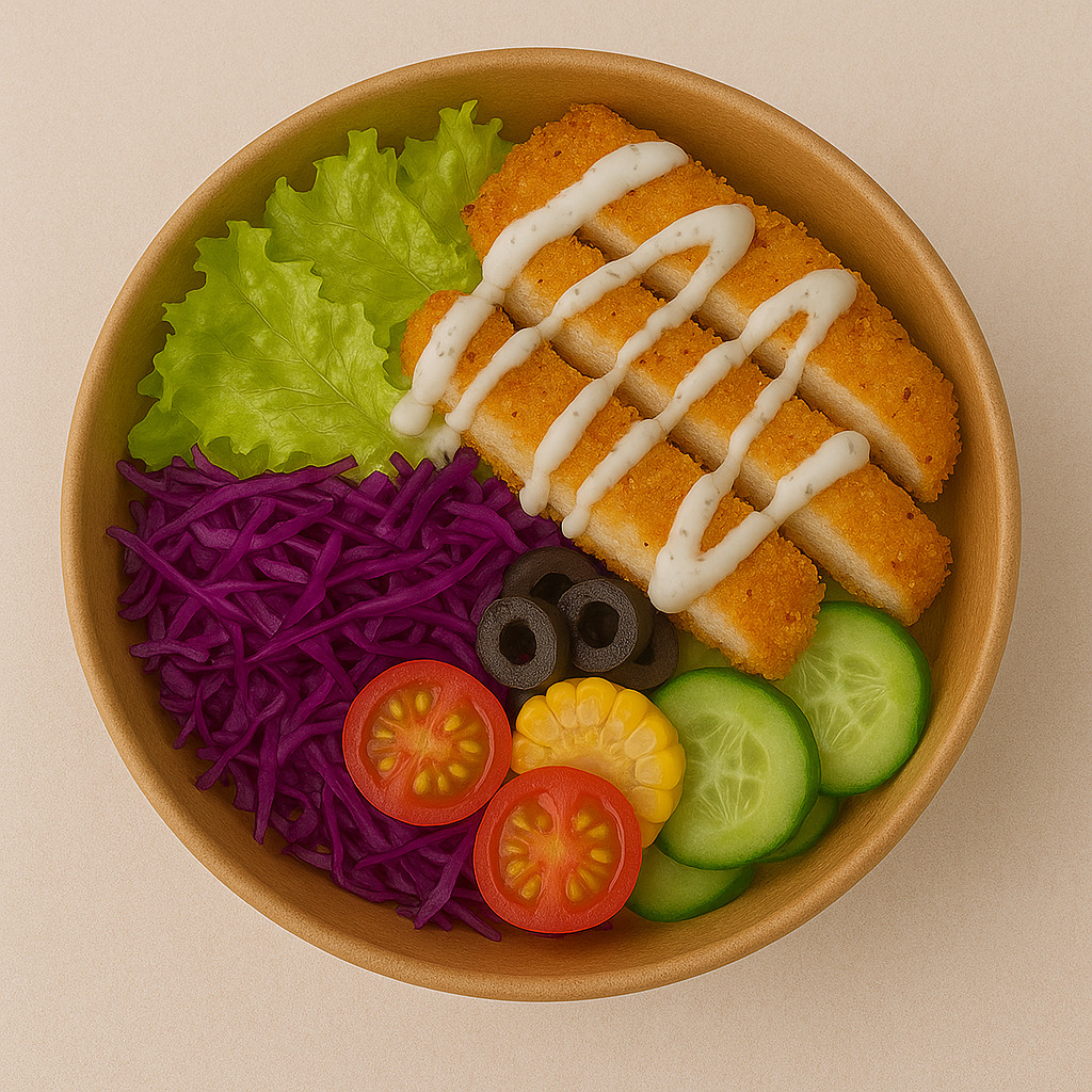 Çıtır Tavuk Salata