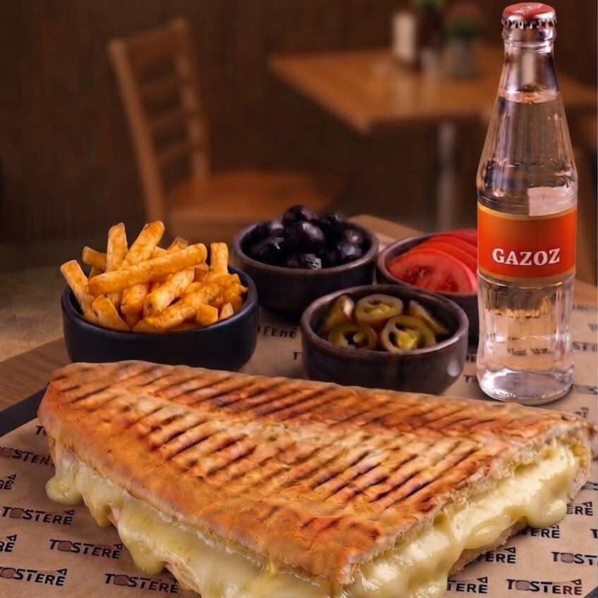 Çift Kaşarlı Tost Menü