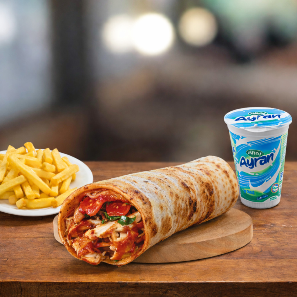 Tavuk Döner Dürüm Menü