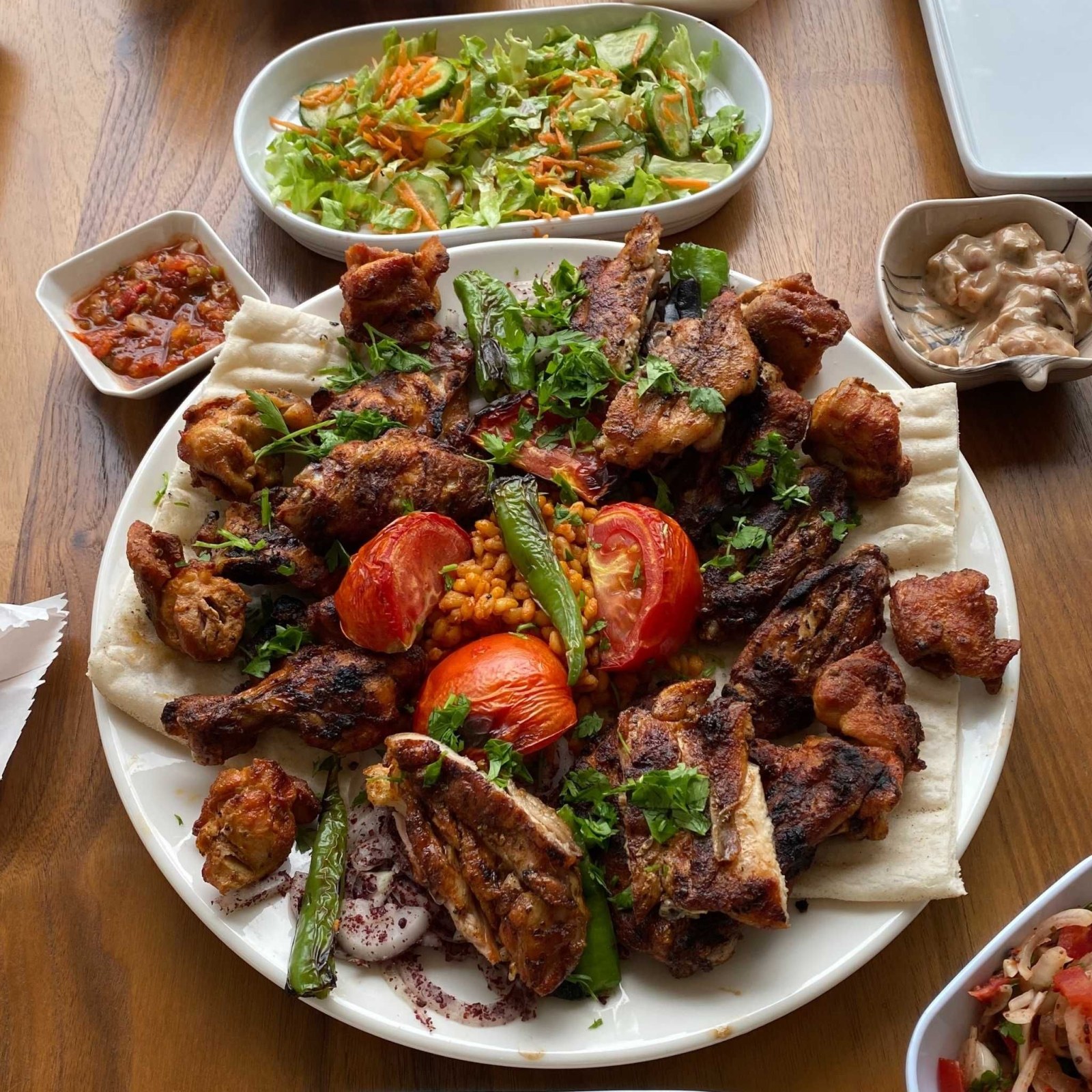 Tavuk Sever Menü 3 Kişilik