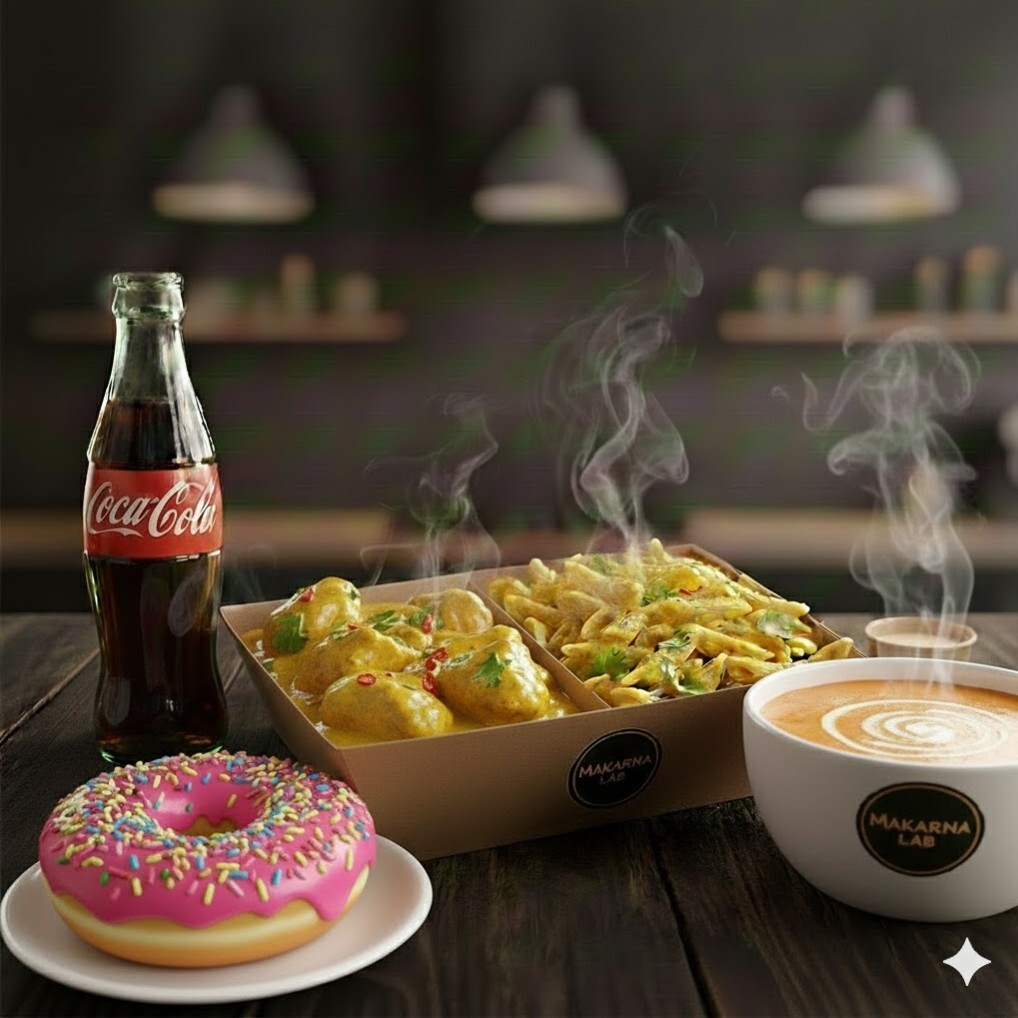 Tavuk Yemeği + Makarna + Çorba + İçecek + Tatlı Menü