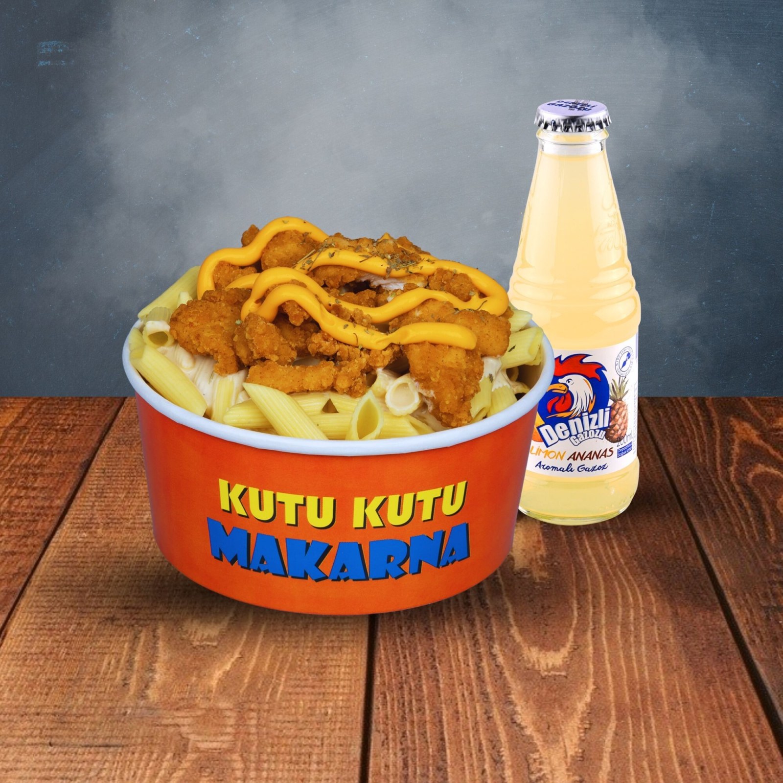 Çıtır Penne + Gazoz