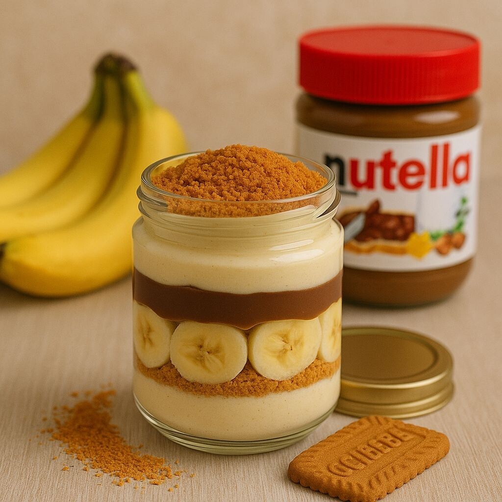 (Kavanoz) Nutella & Muz Mag