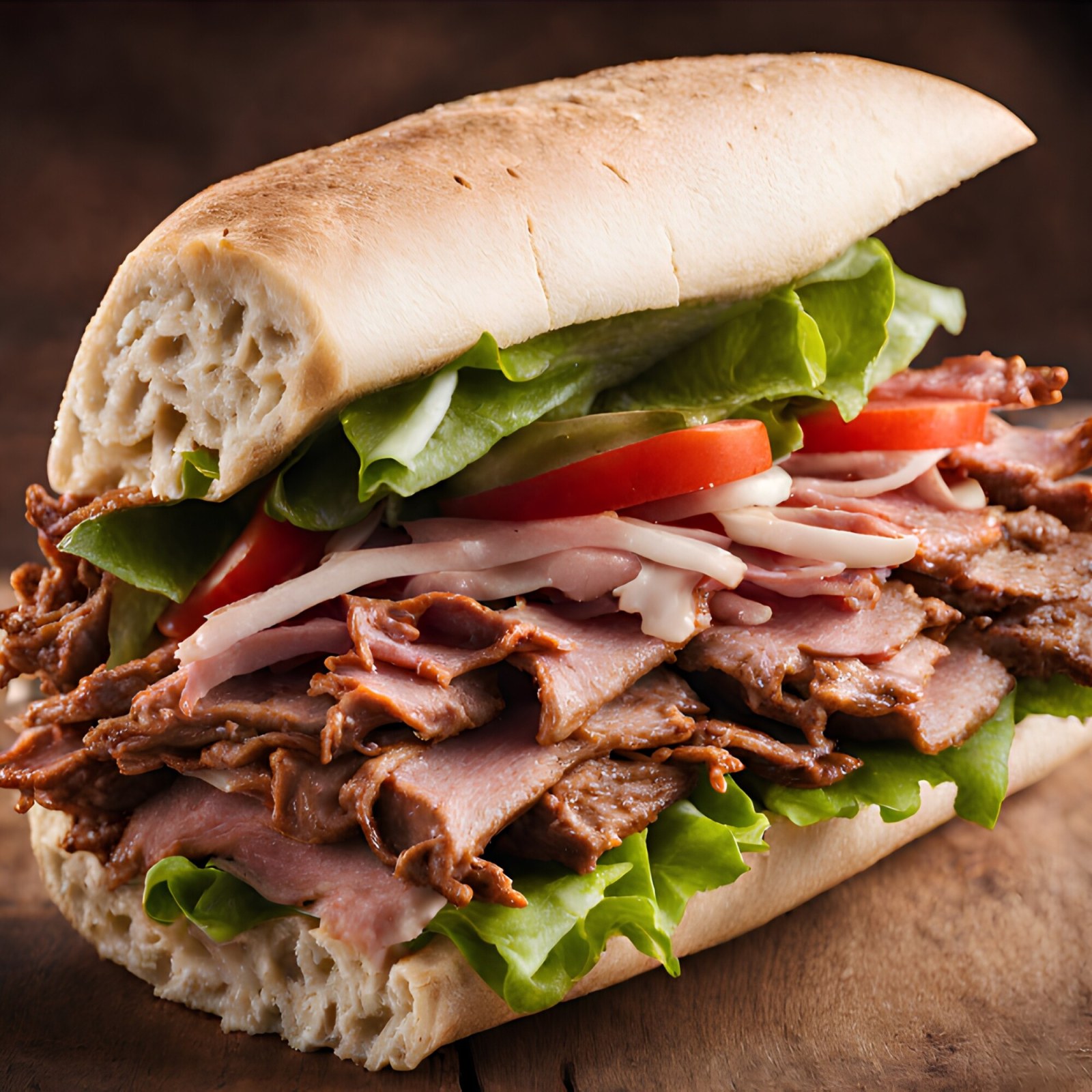 Yarım Ekmek Arası Et Döner