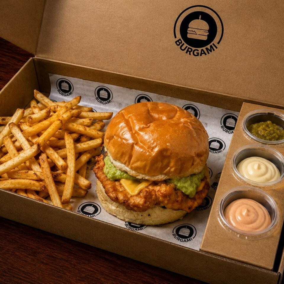 Guacamole Tavuk Burger