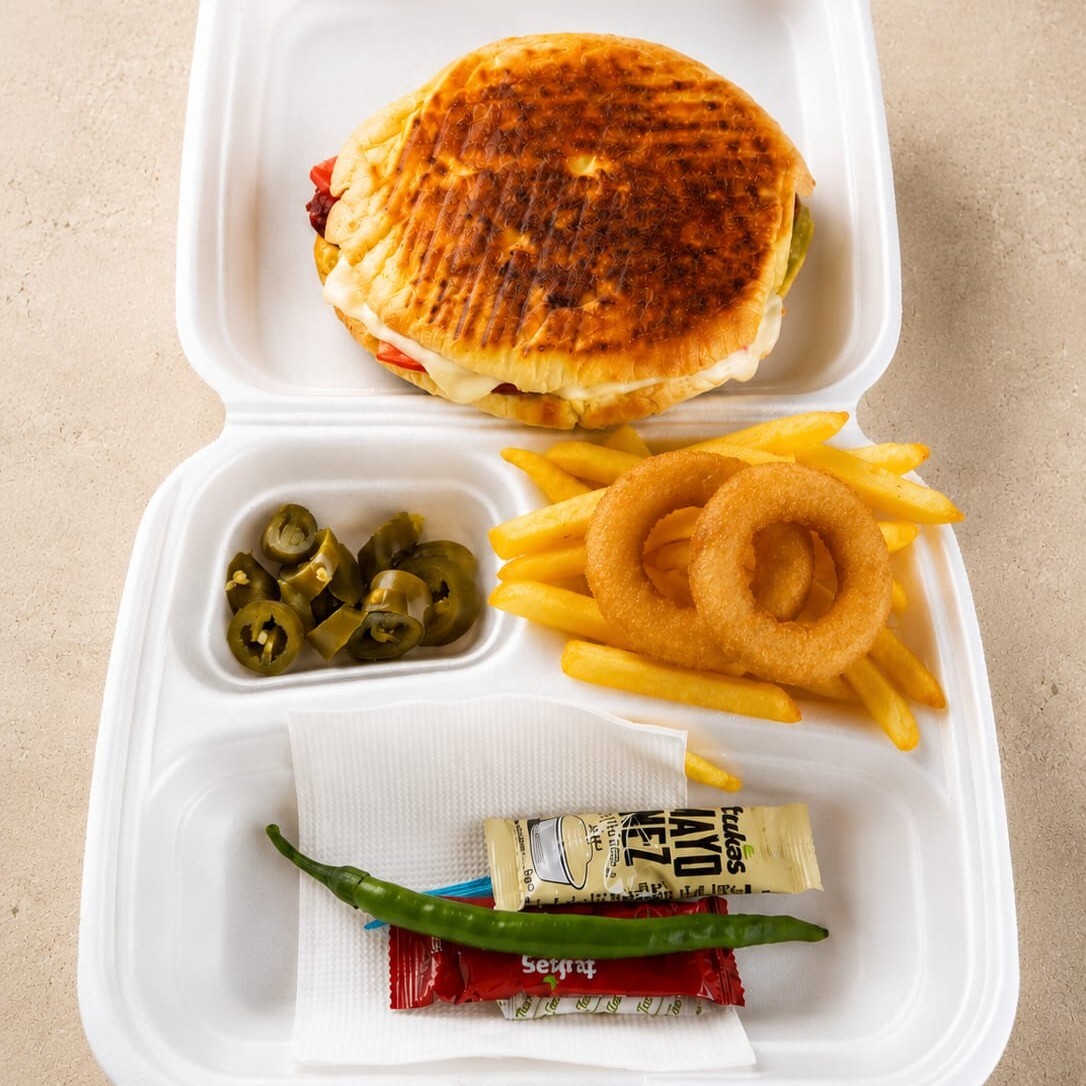Karışık Bazlama Tost