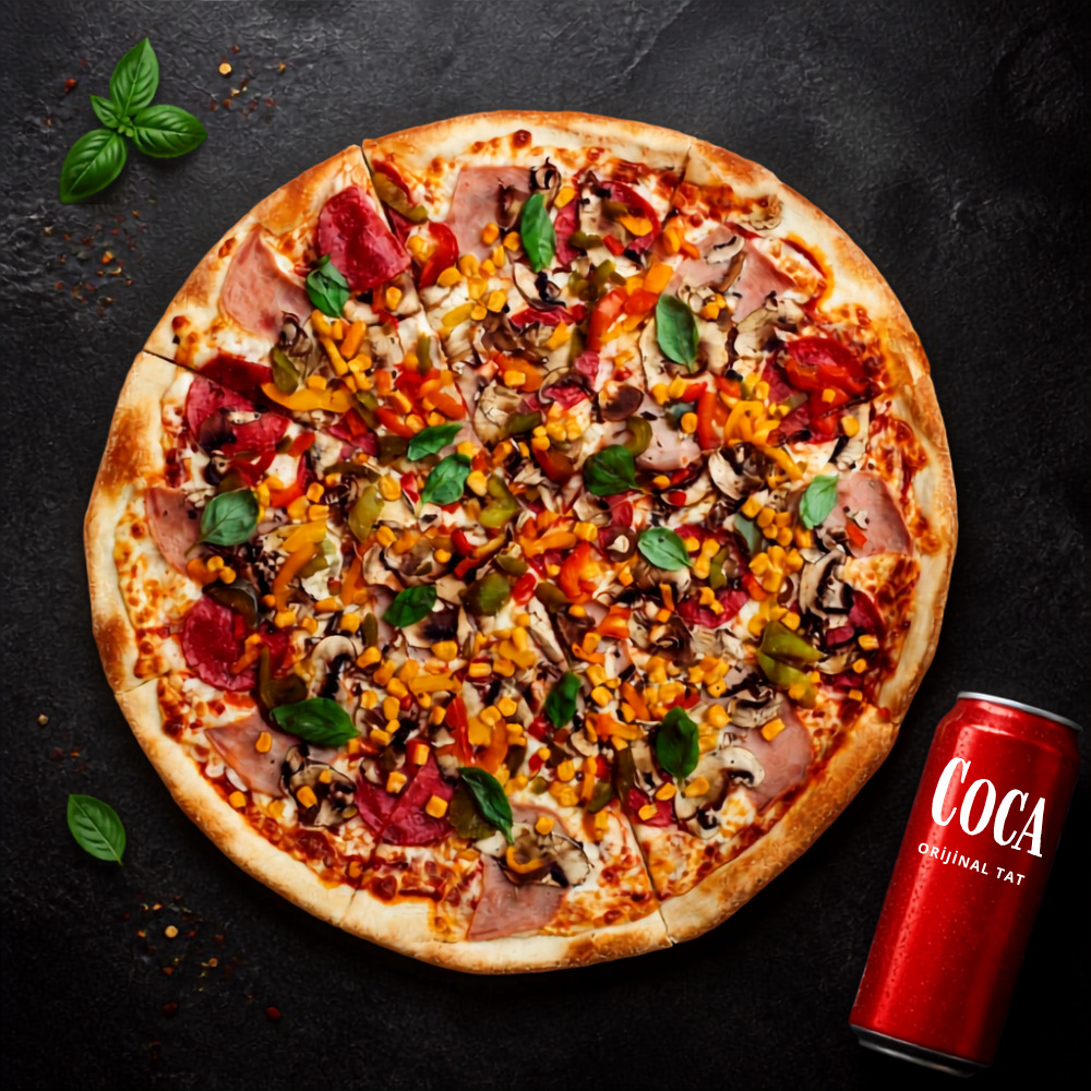 Pizza Atak Solo Menü