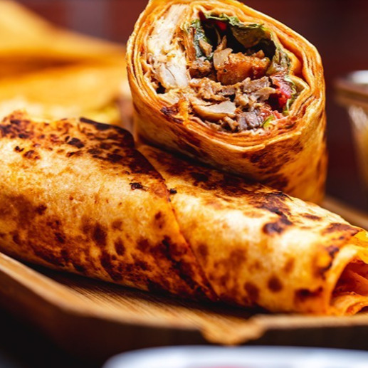 100 gr Tavuk Döner Dürüm (özel soslu)