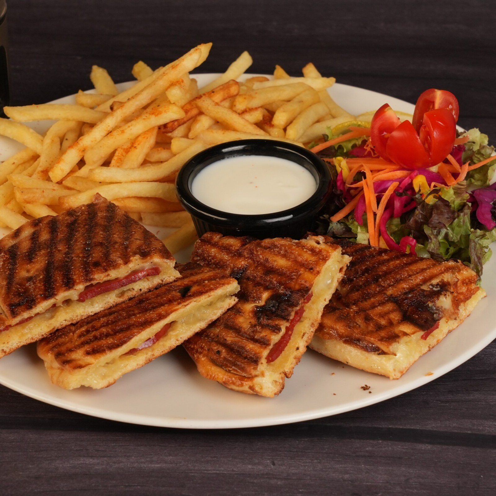 Karışık Bazlama Tost