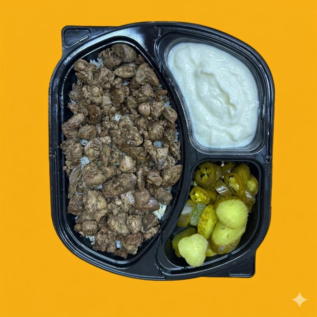 Ciğerli Pilav ( Ayran İkramdır)