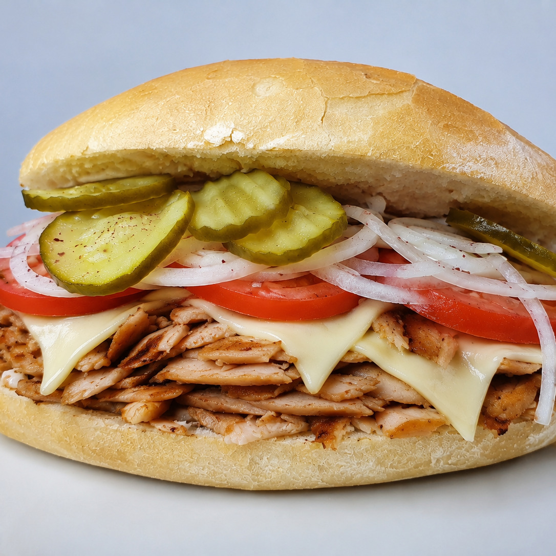 Bol Kaşarlı Tavuk Döner