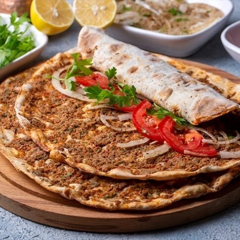3'Lü Lahmacun Menü