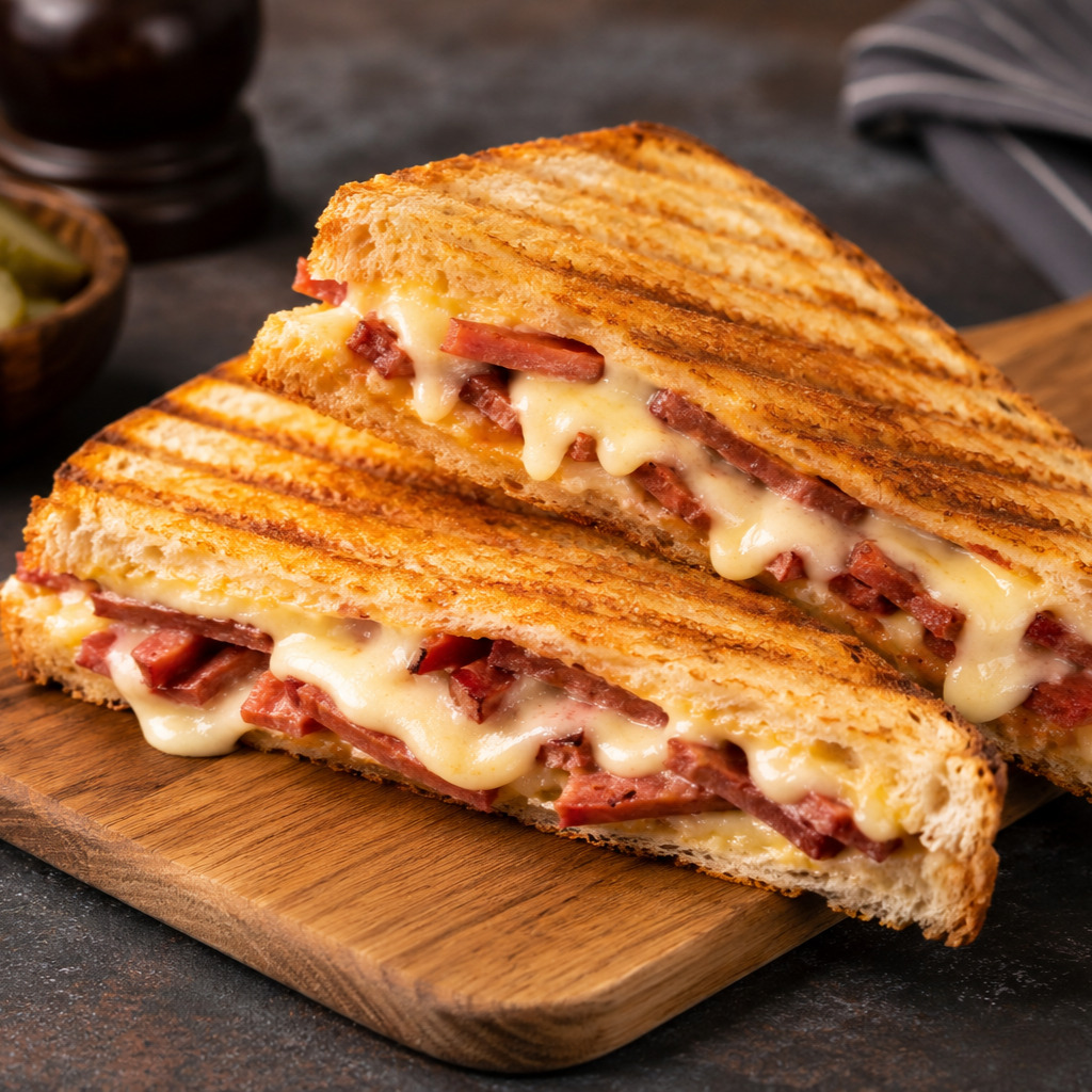 Jülyen Sosisli Salçalı Kaşarlı Tam Tost