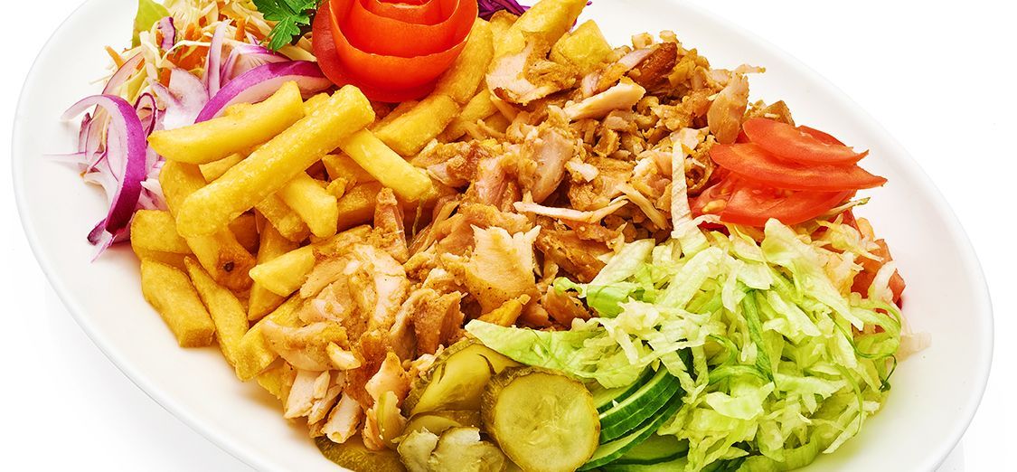 Salatalı Tavuk Döner Servis