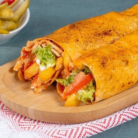 (Yarım) Tavuklu Patates Tava