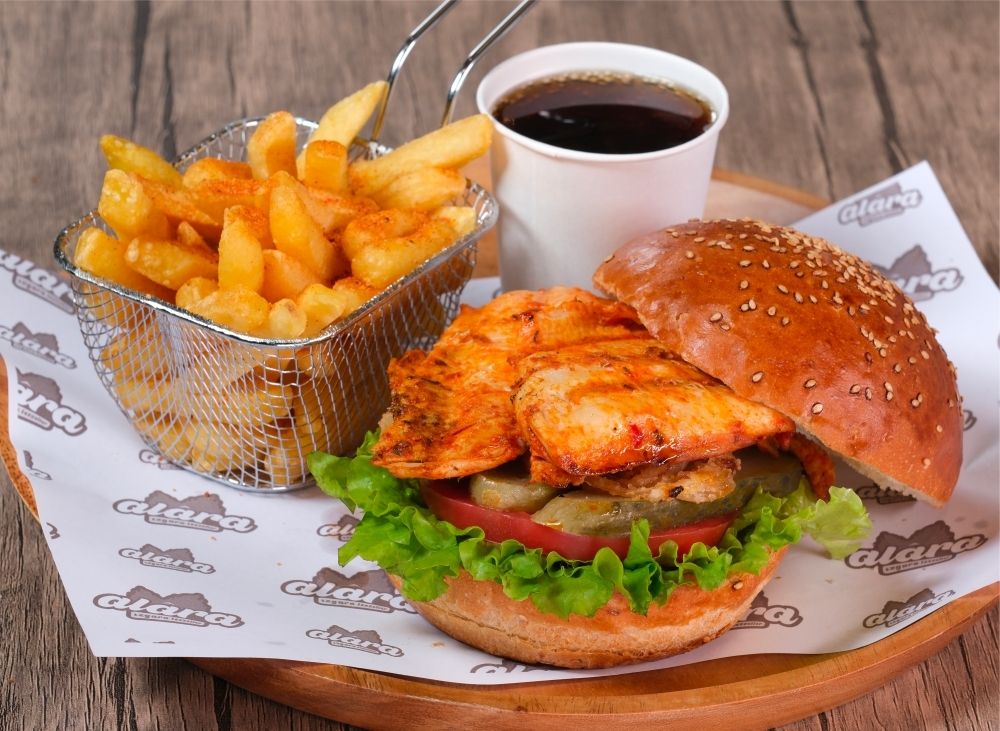 Fileto Burger Menü