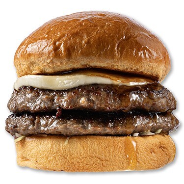 Saganaki Burger (Double)