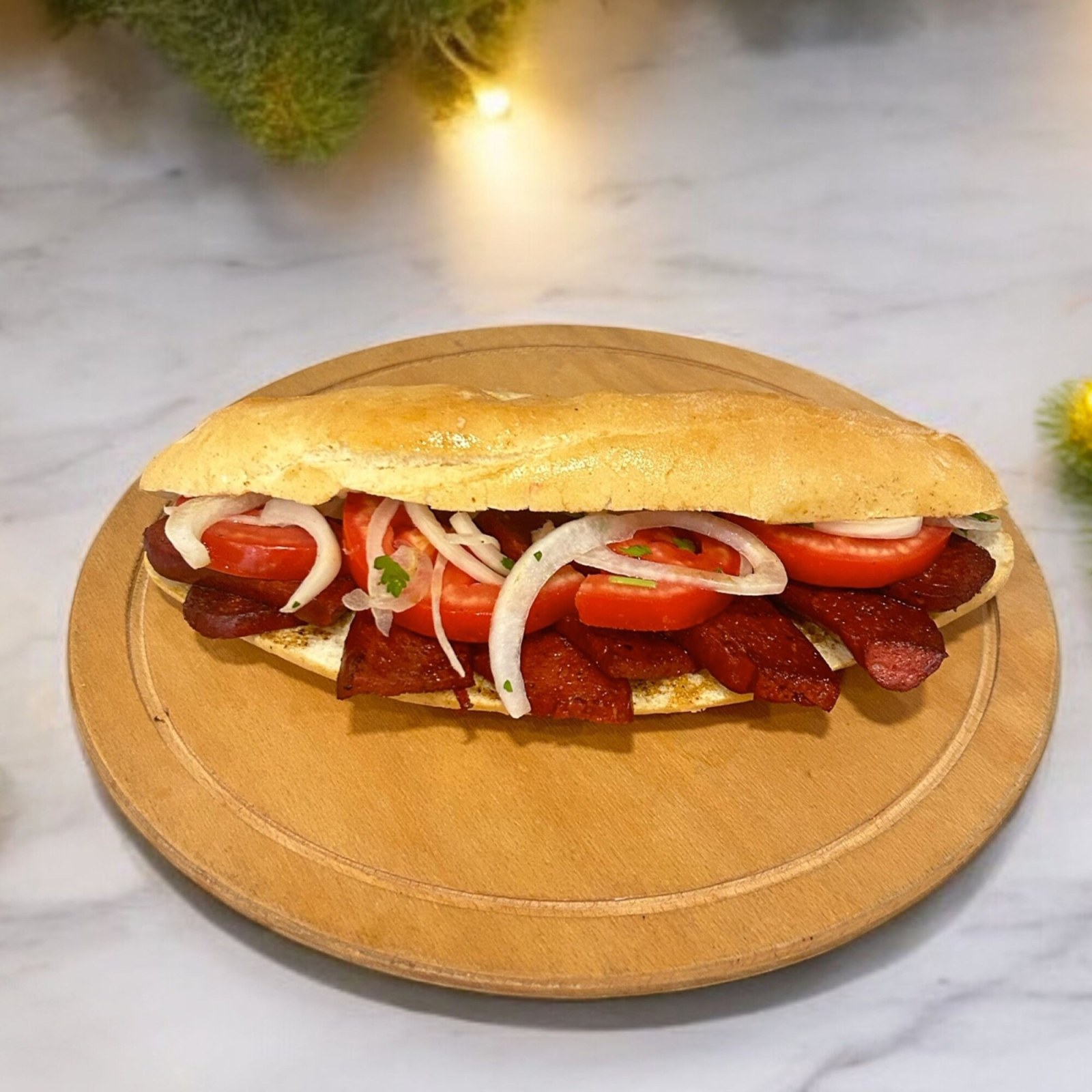 Yarım Ekmek Arası Izgara Sucuk