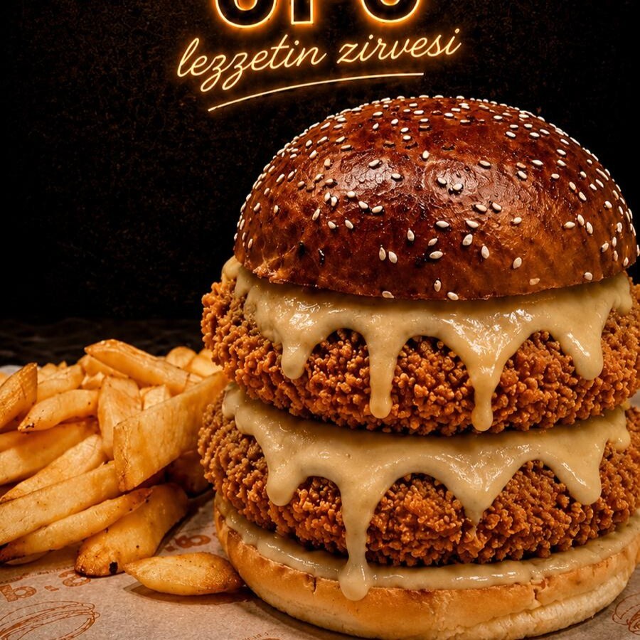 Chicken Double Burger
